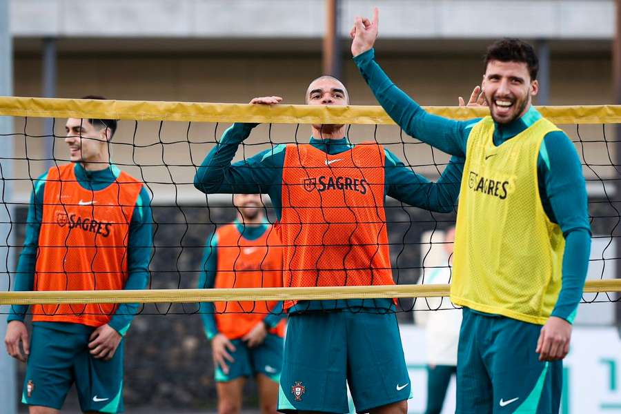 Portugal regressou aos trabalhos na Cidade do Futebol