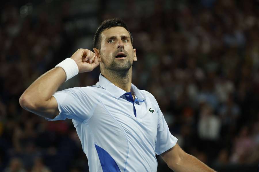 Djokovic reencontrou o seu melhor tênis durante o Australian Open