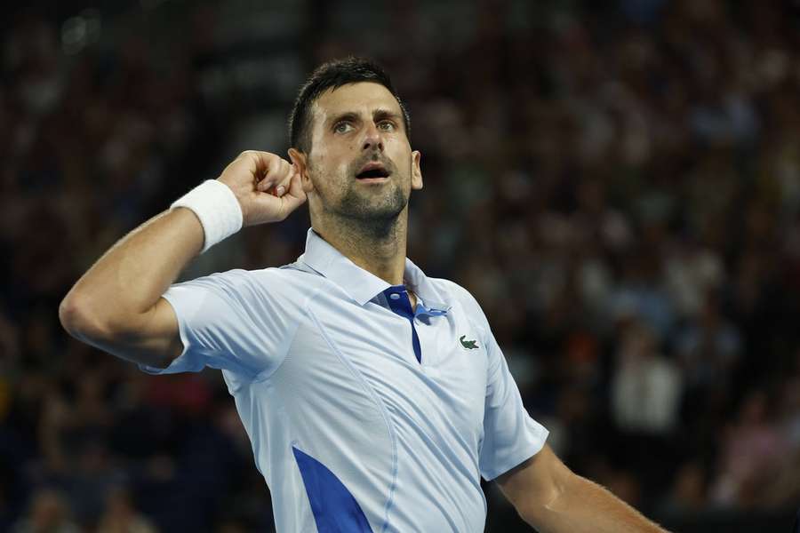 Djokovic reencontrou o seu melhor tênis durante o Australian Open