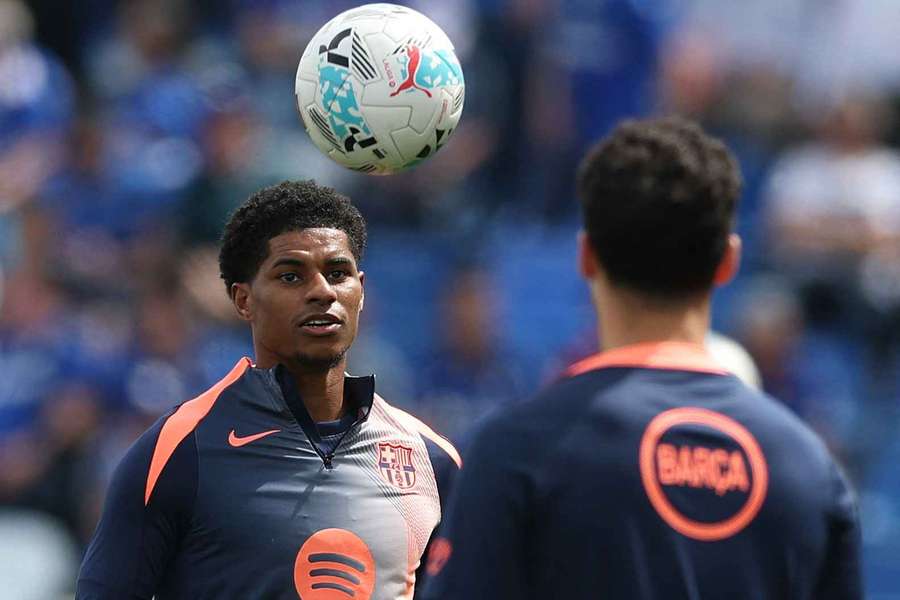 Rashford treina antes de rodada da LaLiga