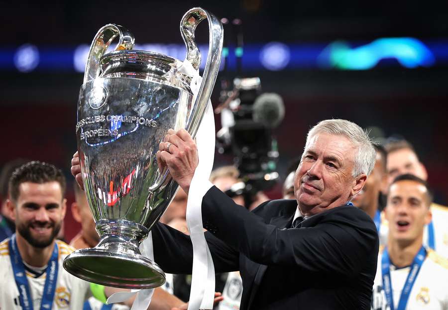 Ancelotti, o técnico mais vitorioso da Champions League