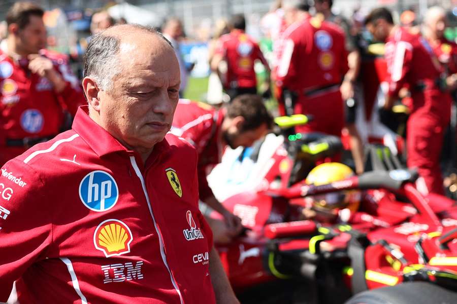 Fred Vassuer, team principal della Ferrari