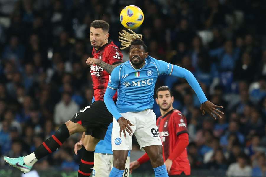 Napoli e Milan fizeram jogo movimentado na Serie A