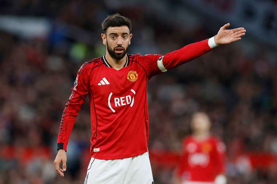Bruno Fernandes, capitão do Manchester United