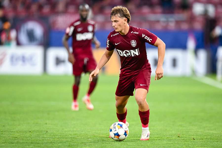 Lorenzo Biliboc a marcat pentru CFR Cluj