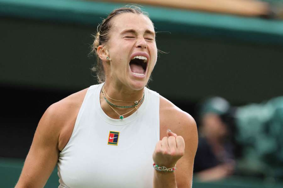 Sabalenka se garantiu entre as oito melhores em Wimbledon