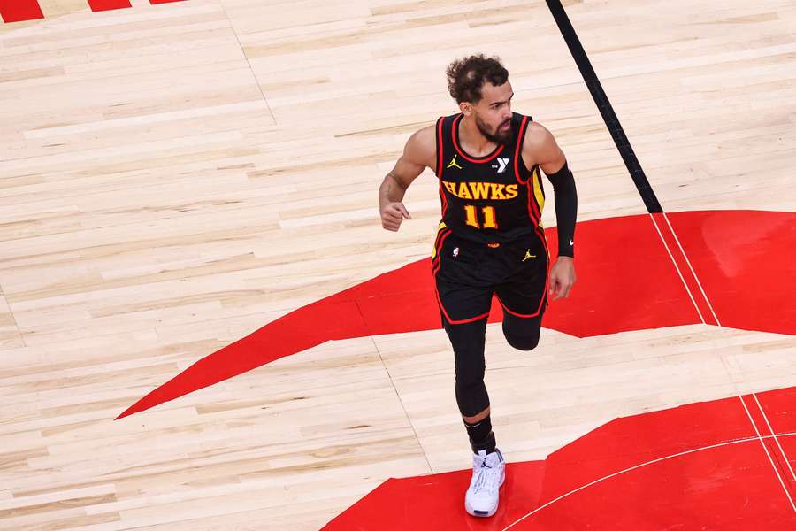 Trae Young, con los Hawks