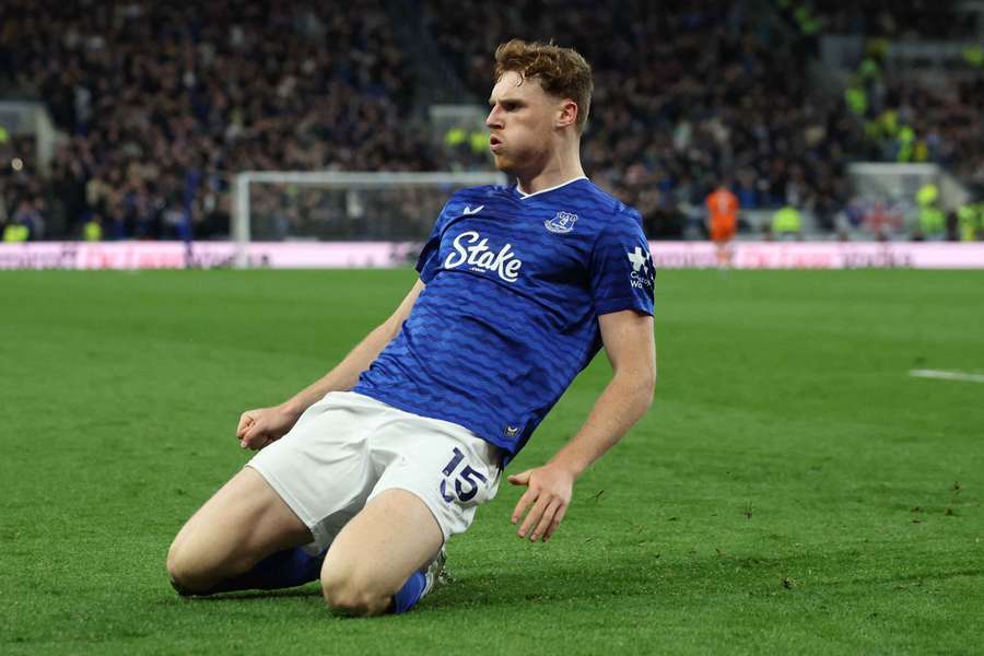 Jake O'Brien dał prowadzenie Evertonowi