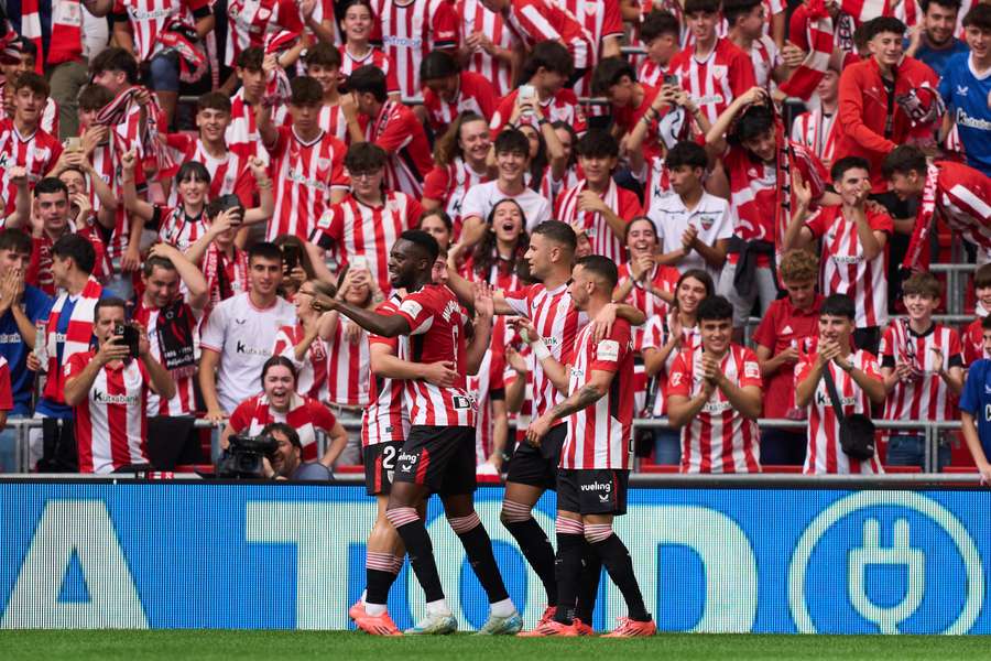 El Athletic ganó de forma contundente.