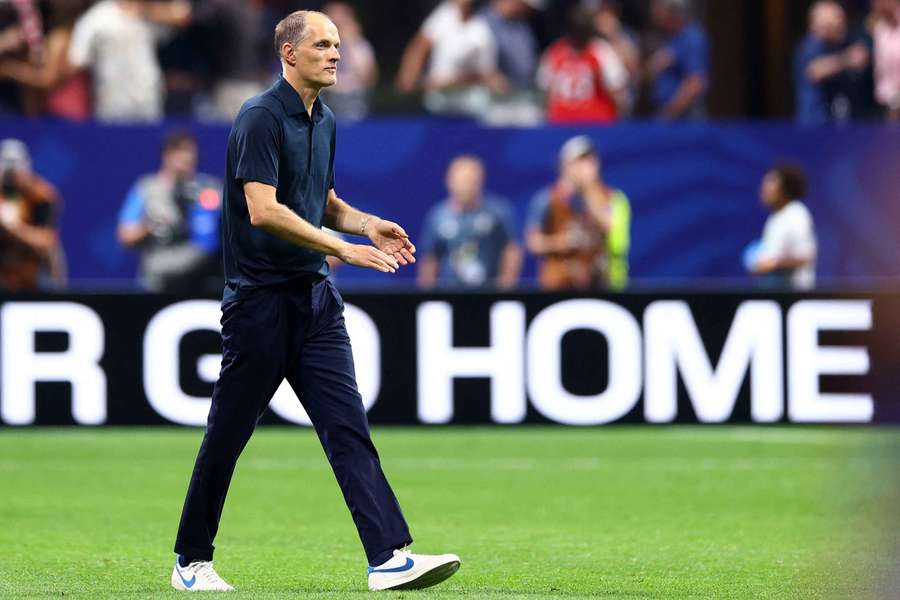 Tuchel po meczu Anglii z DR Konga podczas mundialu 2026. Tuchel po meczu Anglii z DR Konga podczas mundialu 2026.