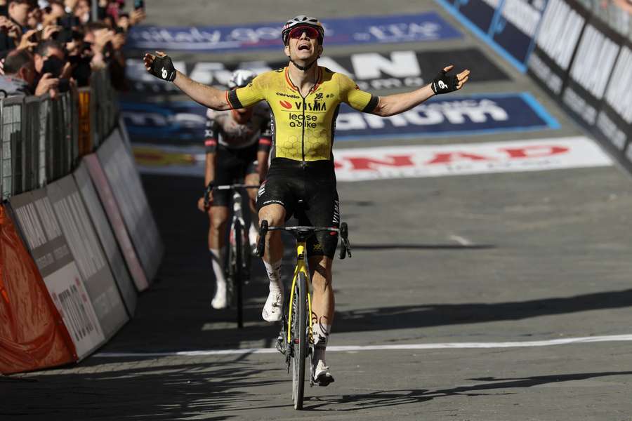 Wout van Aert ce dimanche.
