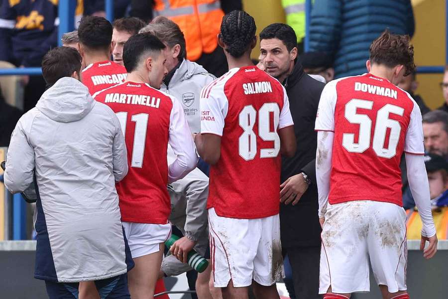 Arteta makes surprise tactical admission for Arsenal's FA Cup win at Mansfield Arteta makes surprise tactical admission for Arsenal's FA Cup win at Mansfield