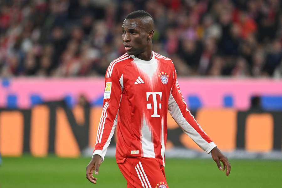 Nicolas Jackson in action for Bayern Munich Nicolas Jackson in action for Bayern Munich