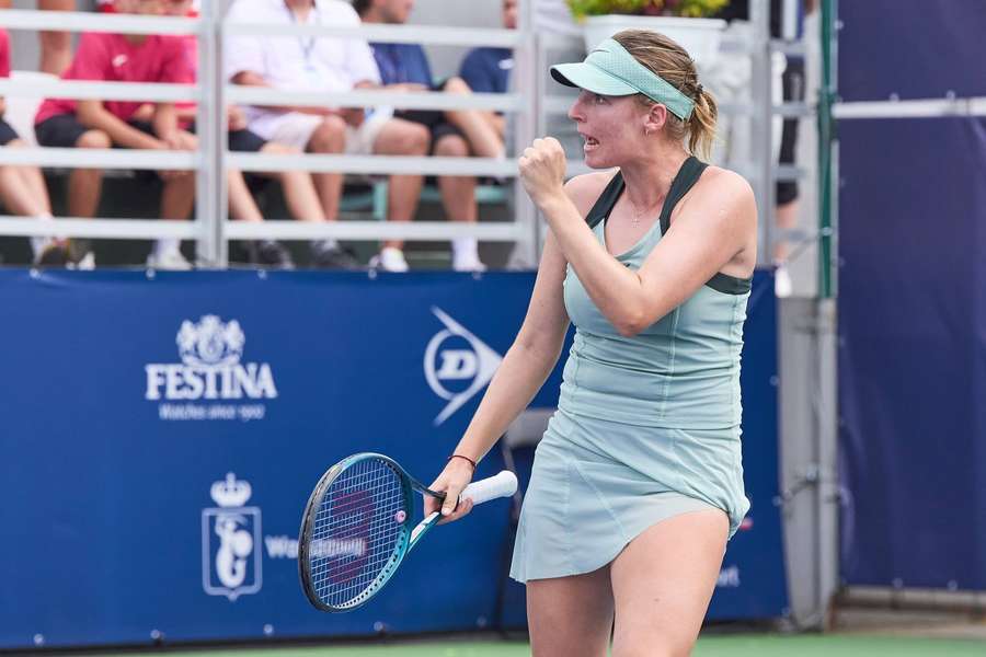 Linda Fruhvirtová urvala vítězství na Masters v Pekingu. Linda Fruhvirtová urvala vítězství na Masters v Pekingu.