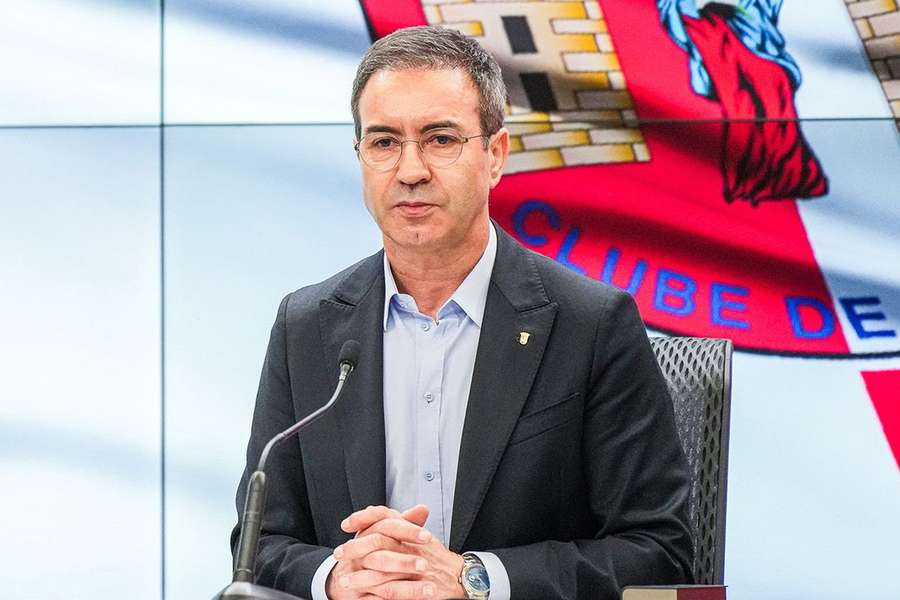 António Salvador, presidente do SC Braga António Salvador, presidente do SC Braga