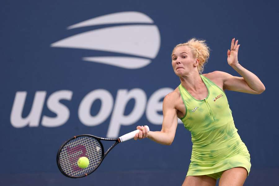 Kateřina Siniaková snadno zvládla úvodní duel na US Open. Kateřina Siniaková snadno zvládla úvodní duel na US Open.