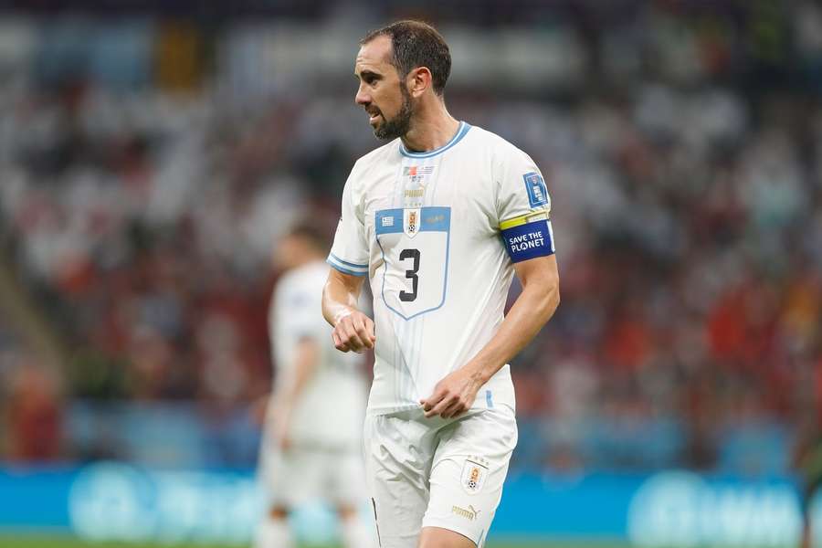 Diego Godin au Qatar en novembre 2022.