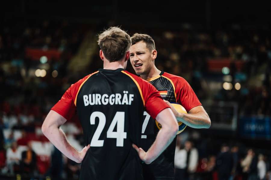 Eric Burggräf und die deutschen Volleyballer wollen es am Samstag besser machen