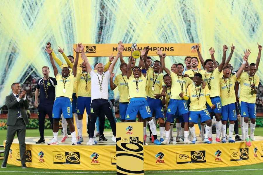 Mamelodi Sundowns were crowned MTN8 winners on Saturday