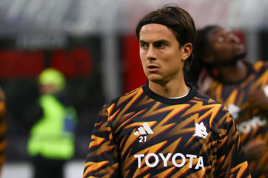 Paulo Dybala com a Roma