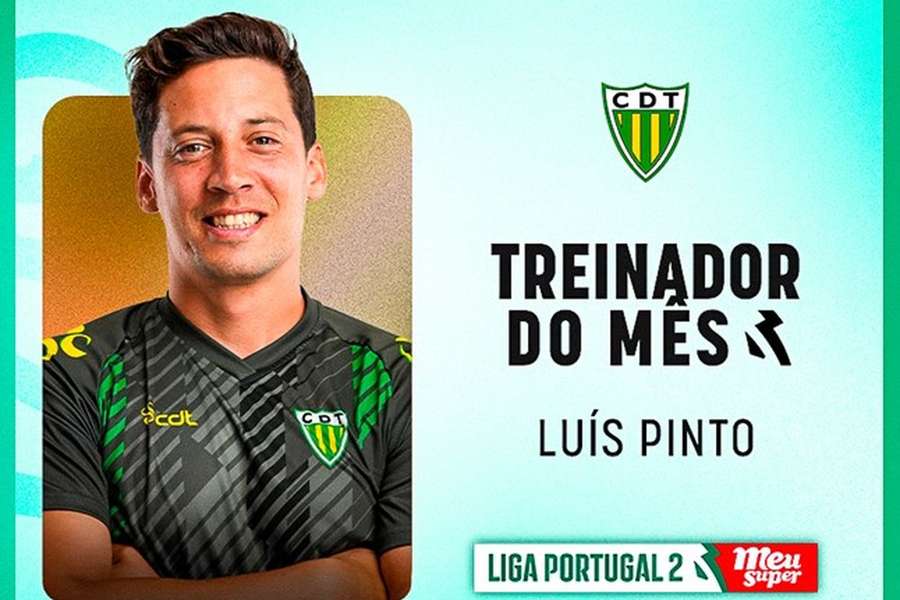 Luís Pinto, treinador do Tondela