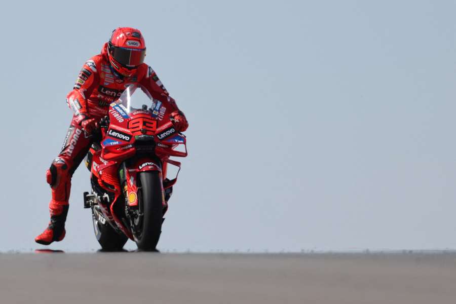 Marc Márquez alcançou a pole position