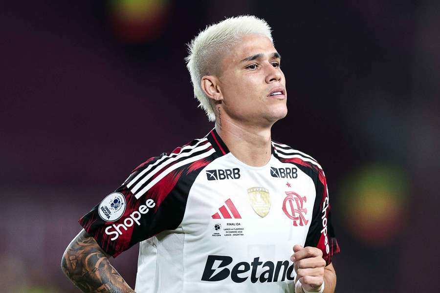 Luiz Araújo em Lanús x Flamengo Luiz Araújo em Lanús x Flamengo