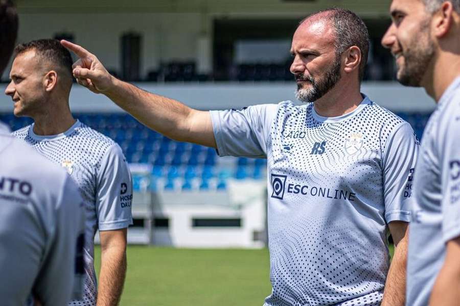 Ricardo Sousa, treinador do Feirense