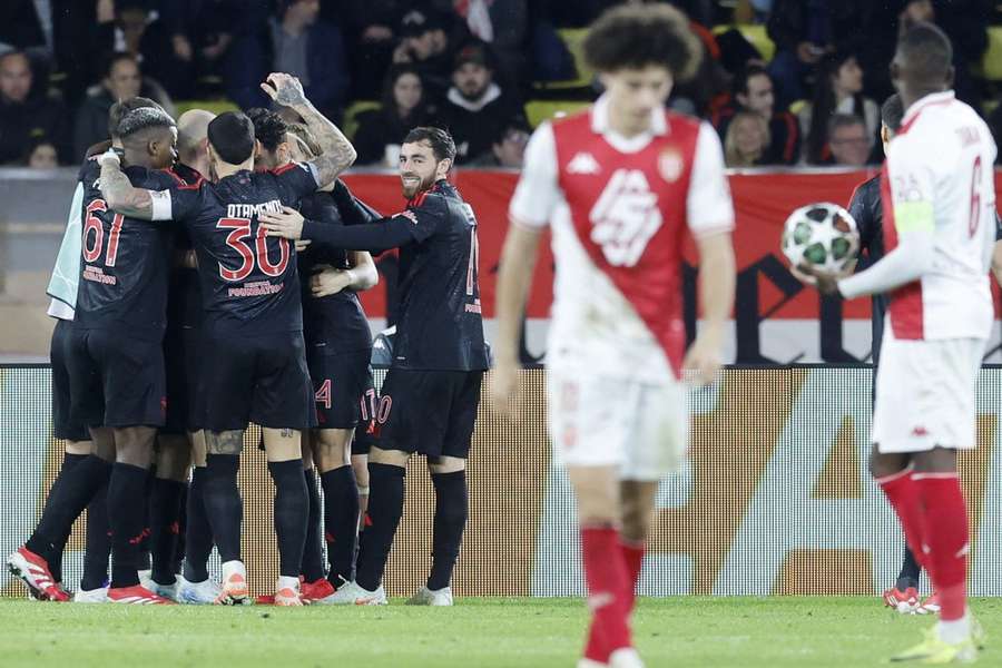 Benfica venceu no Mónaco por 0-1 na primeira mão