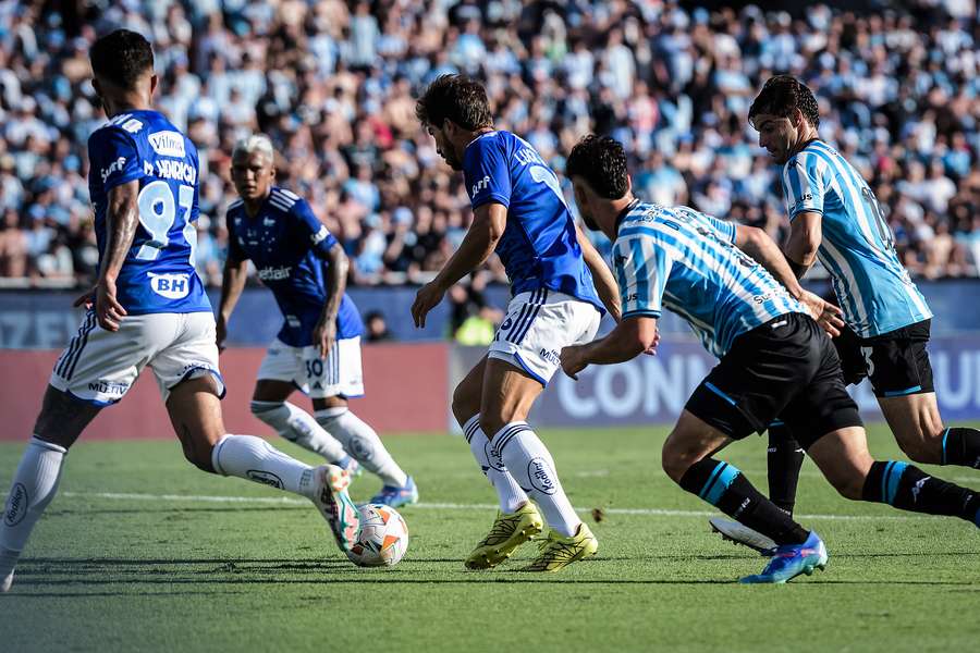 Os primeiros minutos do Cruzeiro foram muito ruins