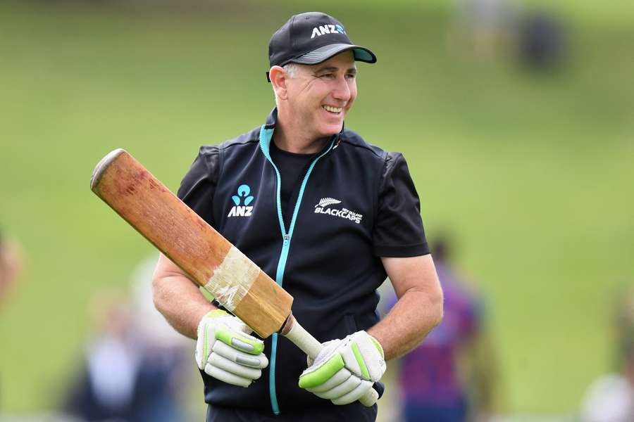 New Zealand head coach Gary Stead pictured ahead of their Test against West Indies in 2020