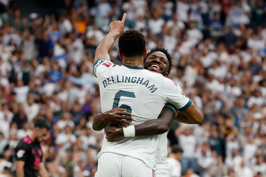 Bellingham chegou ao terceiro jogo seguido contribuindo para gols Bellingham chegou ao terceiro jogo seguido contribuindo para gols