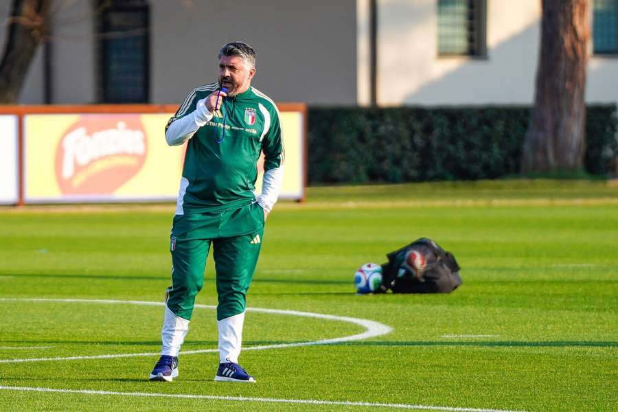 Il ct azzurro Gennaro Gattuso