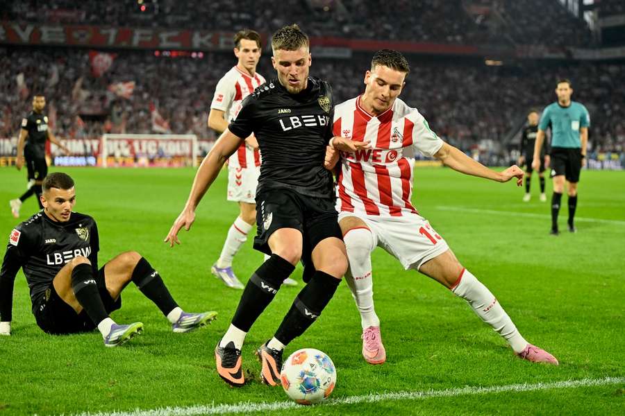 Stuttgarts Ermedin Demirovic im Spiel gegen den 1. FC Köln