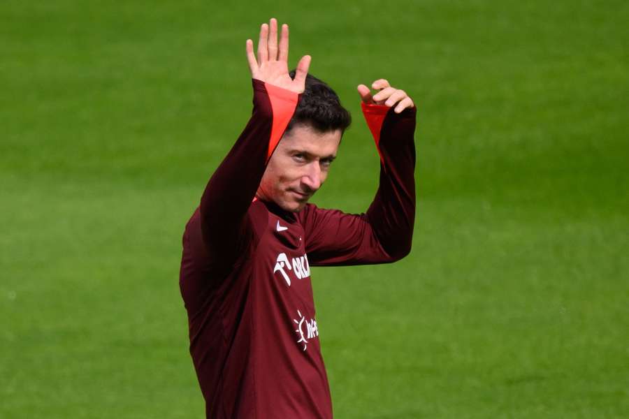 Lewandowski is facing a race against time to get fit for the Euros