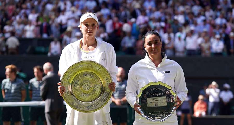 Rybakina defeated Jabeur in the final of Wimbledon 2022