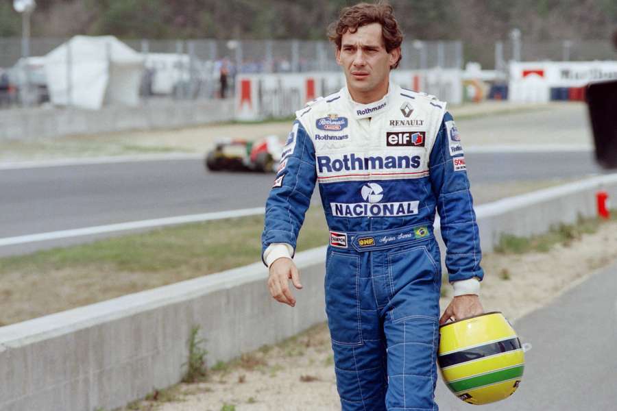 Ecclestone said you couldn't help but respect Senna for being "a bit different"