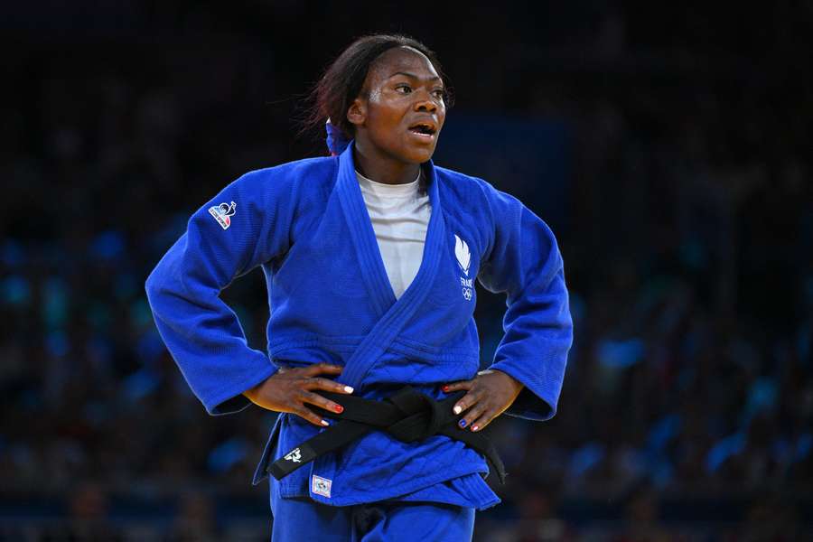 Clarisse Agbégnénou aux JO 2024.