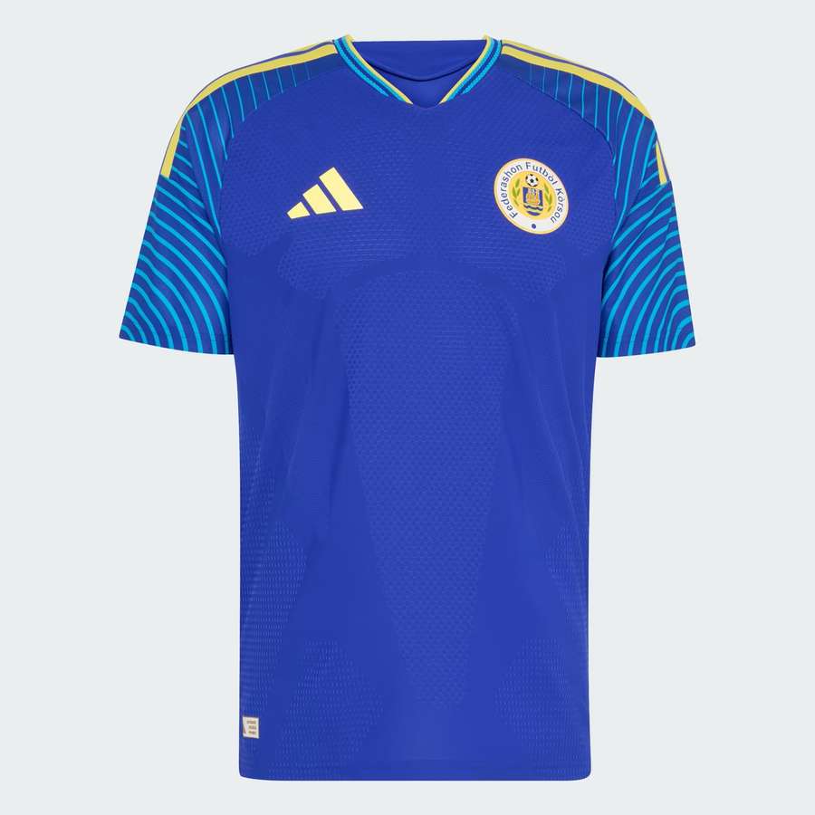 Das blaue Heimtrikot Curacaos wurde erst später veröffentlicht