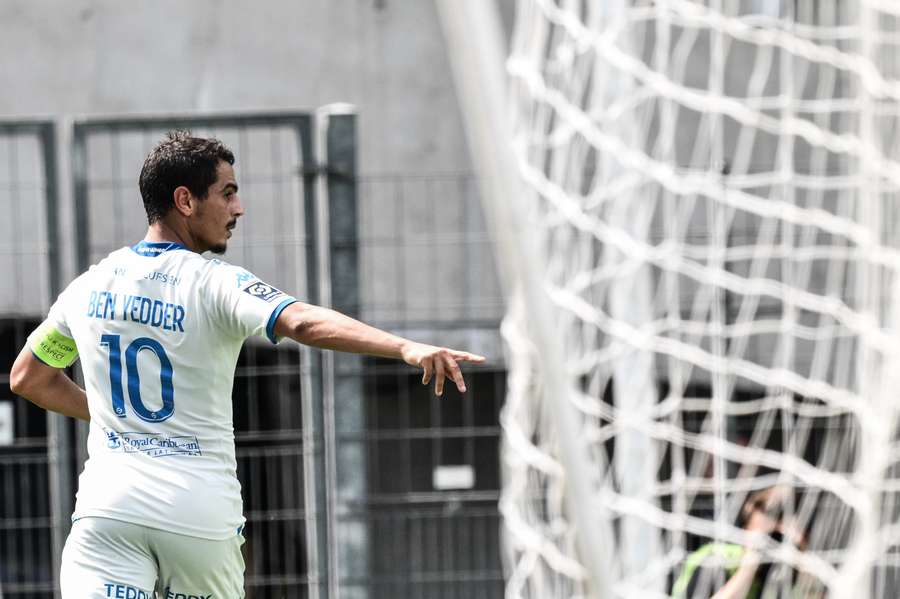 Ben Yedder celebrates against Clermont