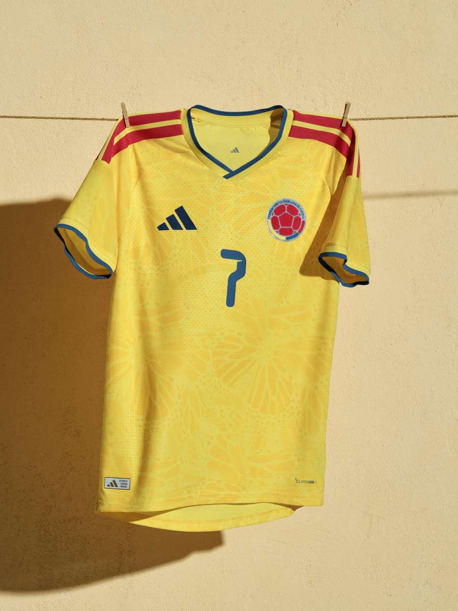 Camisa 1 da seleção colombiana