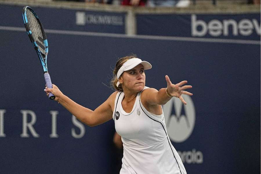 Sofia Kenin is finding a bit of form ahead of the US Open next week