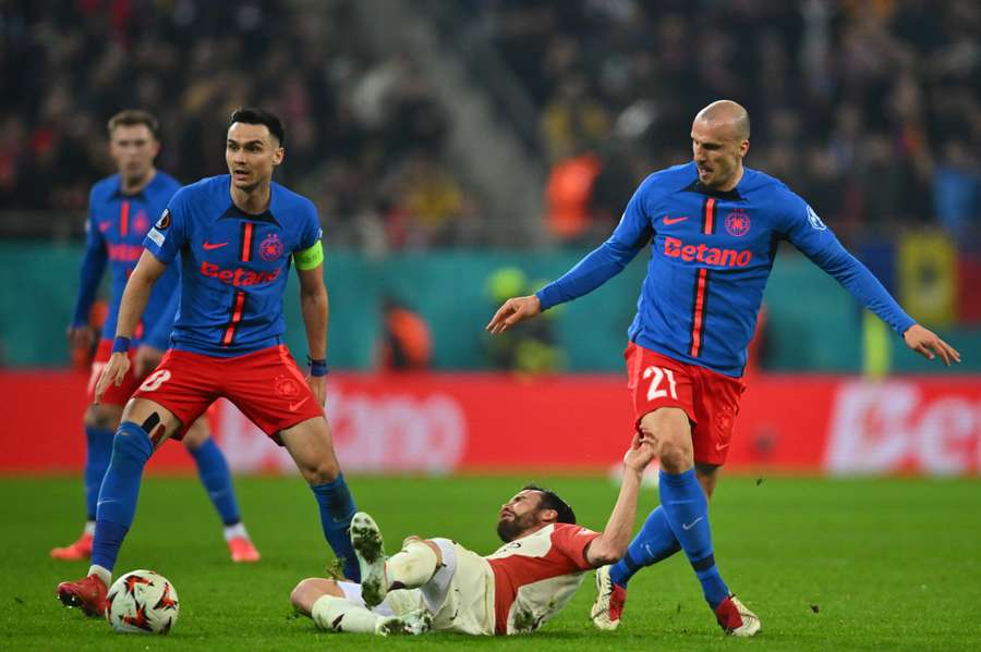 Adrian Șut și Vlad Chiricheș
