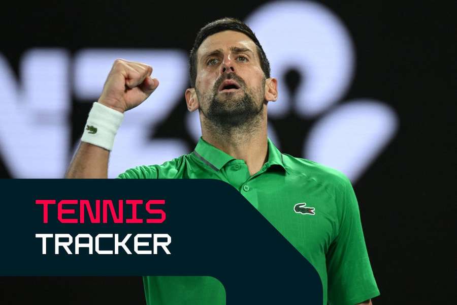 Novak Djokovic beat Jannik Sinner in the Australian Open semi-finals