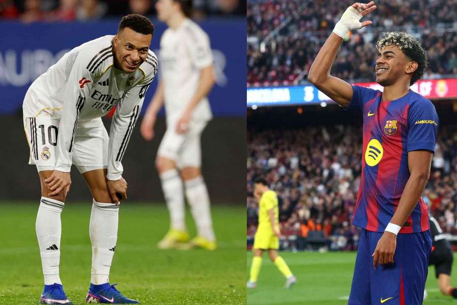 Baja Mbappé, sube Lamine