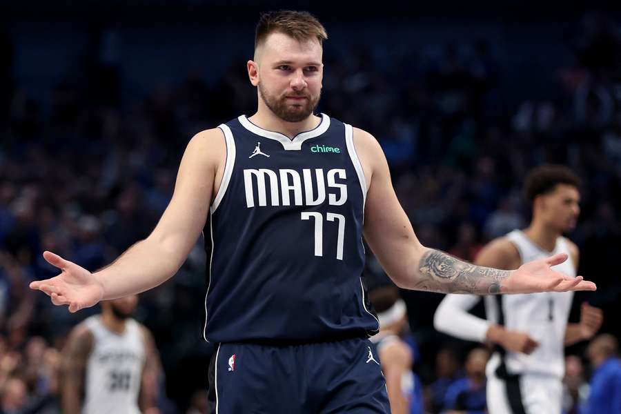 Doncic, jugador de los Mavericks