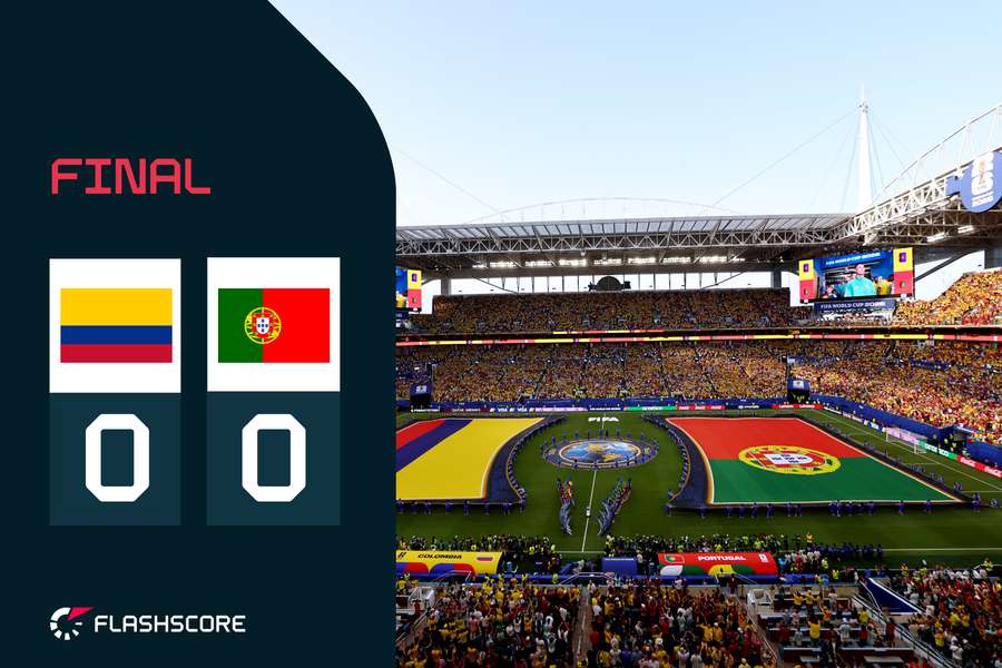Sigue el Colombia-Portugal en Flashscore