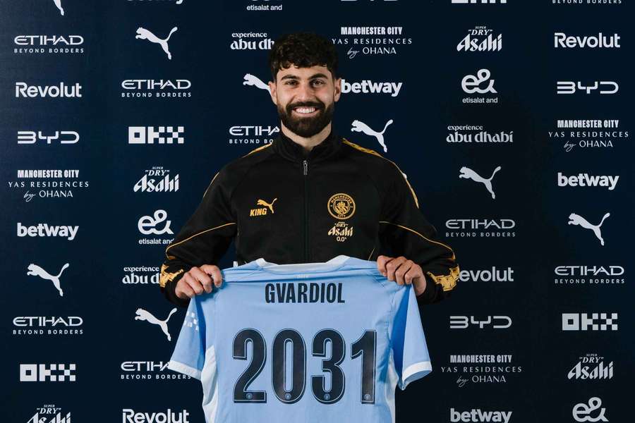 Gvardiol podpisuje nowy kontrakt z Man City do 2031 roku: Od razu wiedziałem, że tego chcę!