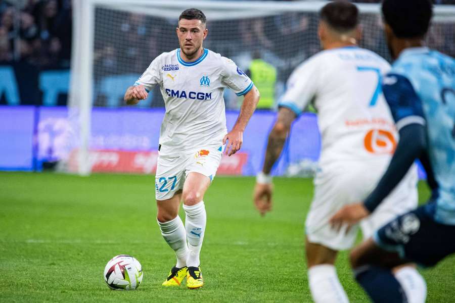 Jordan Veretout droeg 94 keer het shirt van Olympique Marseille