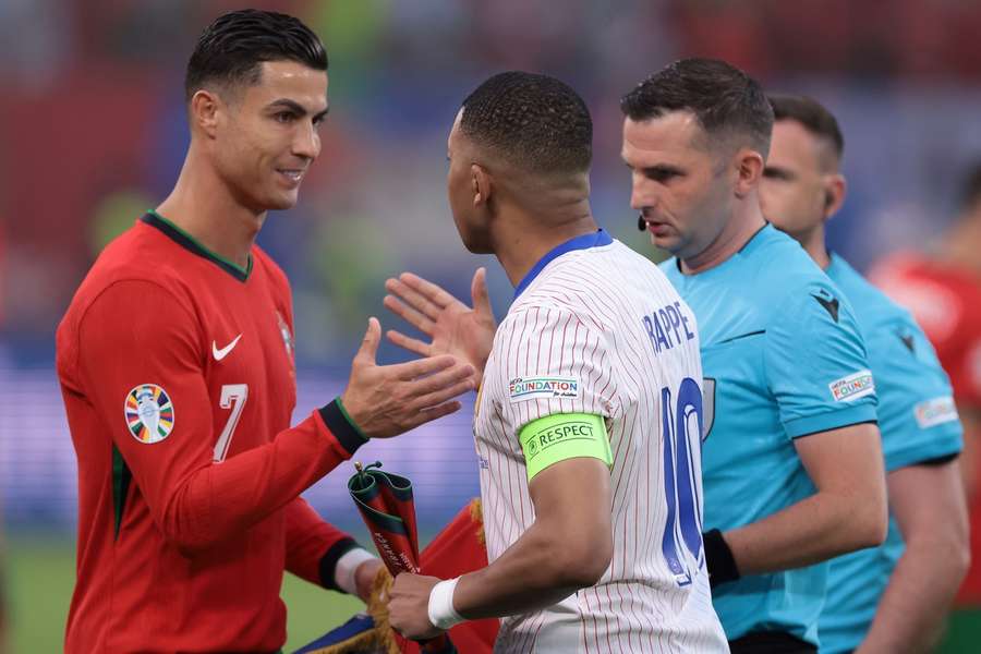 Ronaldo și Mbappe la Euro 2024